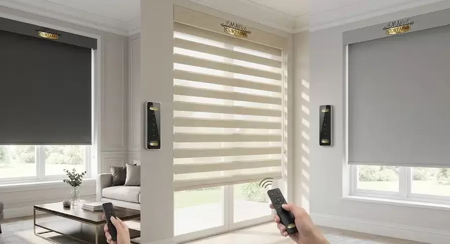 الستائر الكهربائية