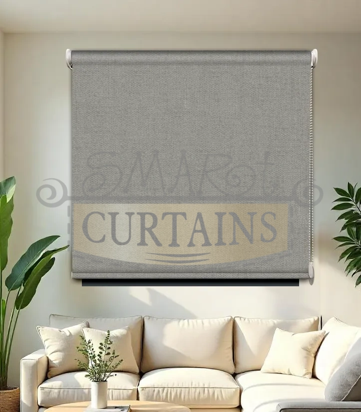 ستائر بلاك اوت لون بيج