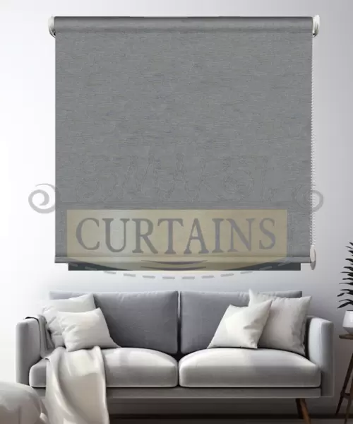 ستائر بلاك اوت رمادي