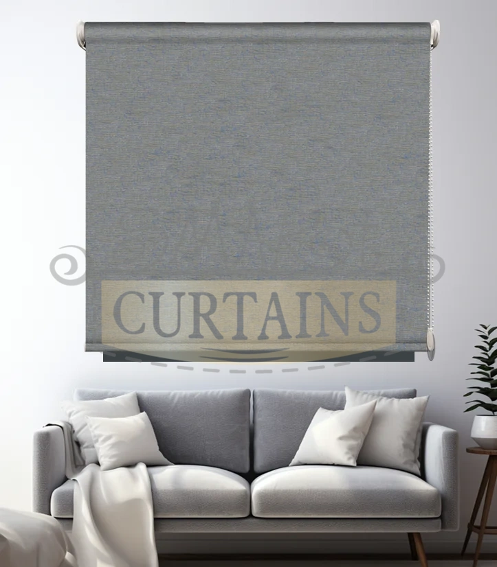 ستائر بلاك اوت رمادي