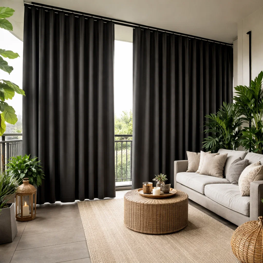 تركيب ستائر بلاك اوت للبلكونة